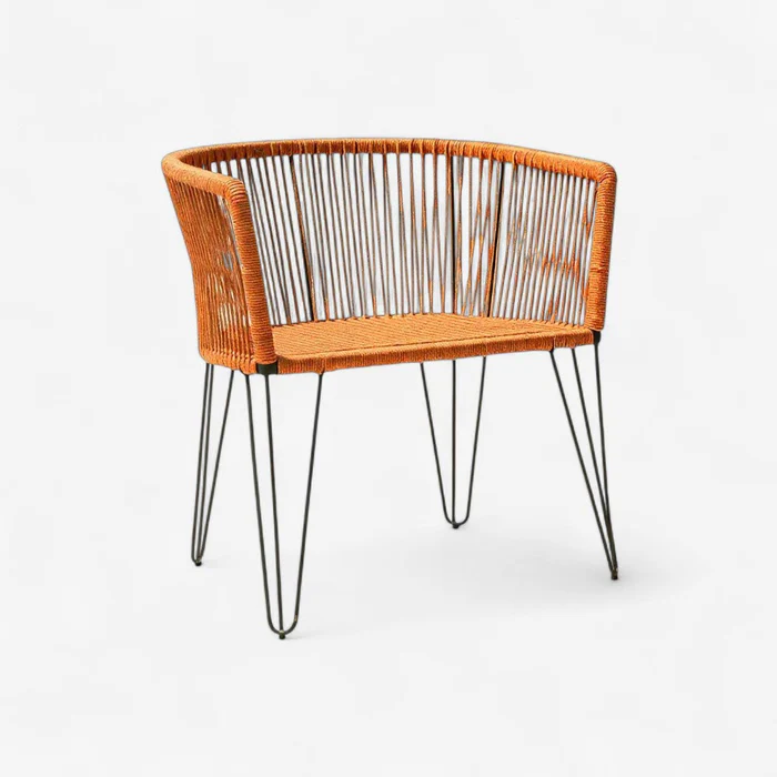 Chaise-en-corde-tressee-orange-style-boheme-chic
