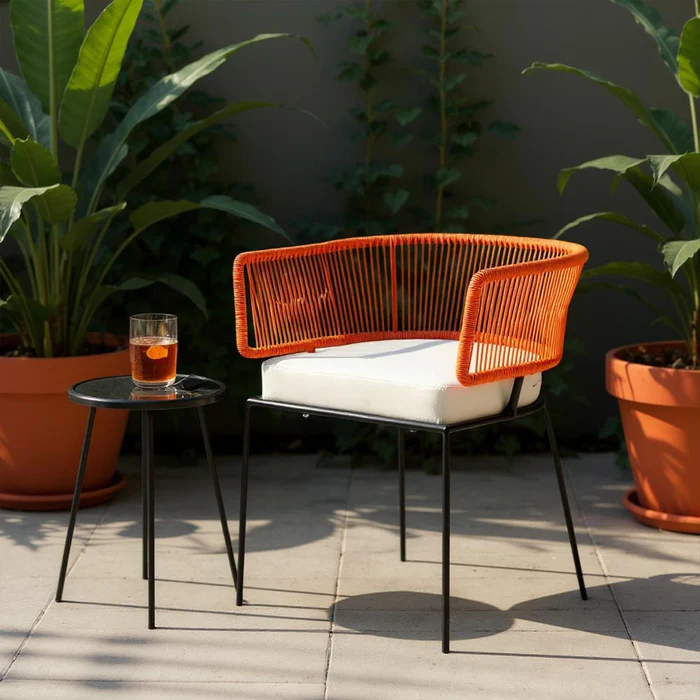 Chaise-en-corde-tressee-boheme-salle-a-manger-amboha-orange