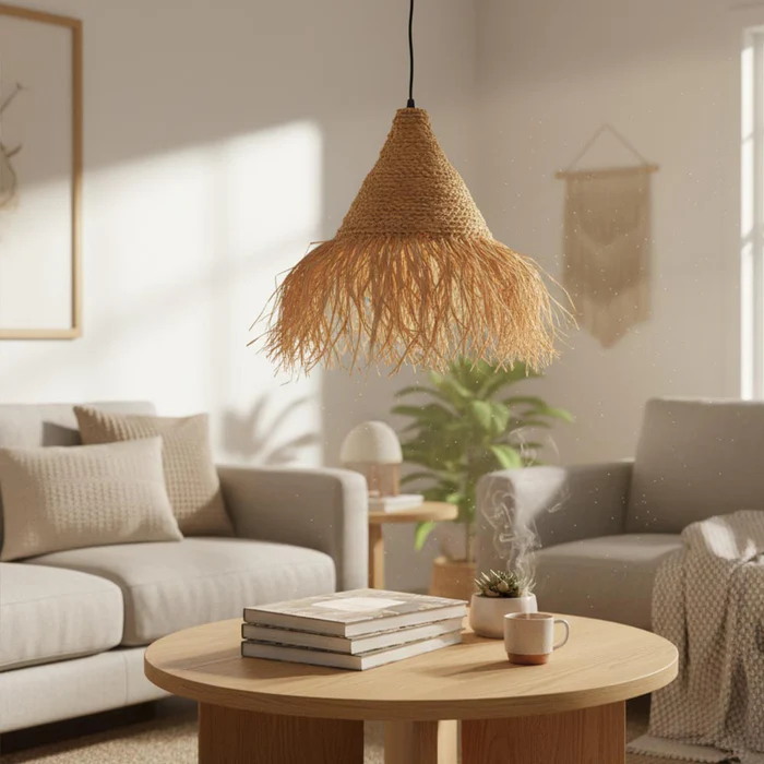 Luminaire-boheme-en-fibres-naturelles