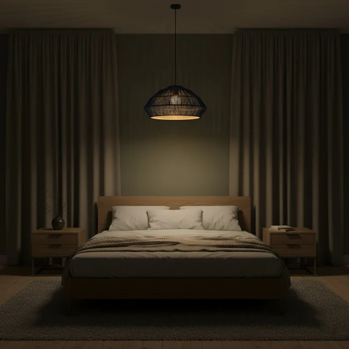 abat_jour_bleu_roi_lumiere_apaisante_interieur
