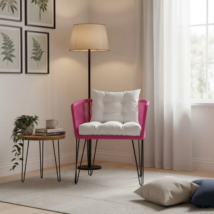 Chaise-en-corde-tressee-boheme-amboha-fuchsia