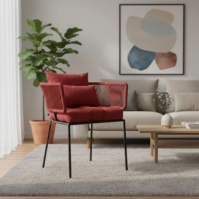 Chaise-en-corde-tressee-boheme-salle-a-manger-amboha-rouge