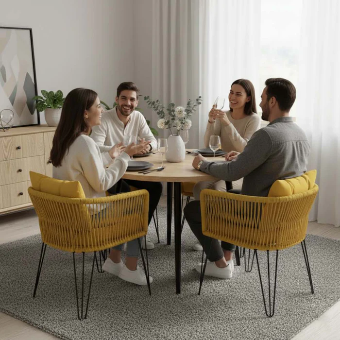 chaise_tressee_style_boheme_jaune