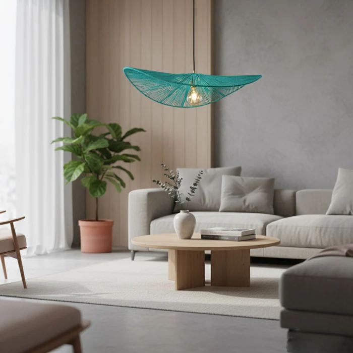 Suspension_en_corde_naturelle_boheme_chic_Turquoise_Collection_MANAKARA