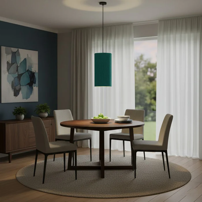 luminaire_artisanal_turquoise_fibres_naturelles_antalaha