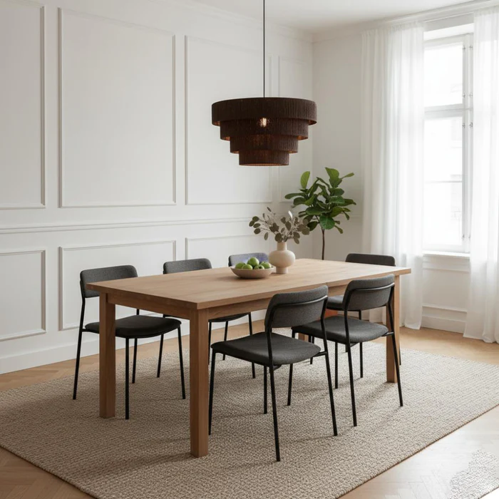 luminaire_raphia_artisanal_couleur_chocolat