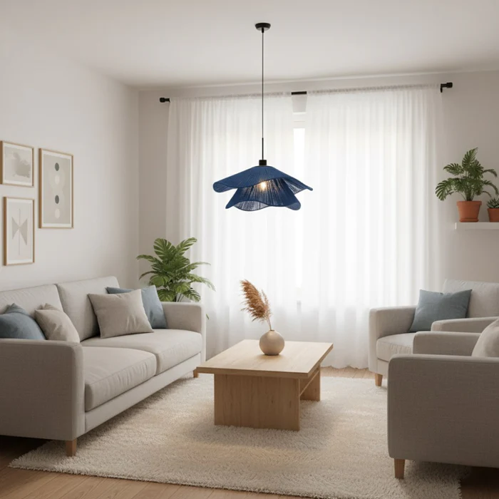 plafonnier_boheme_chic_bleu_roi_Collection_TANA