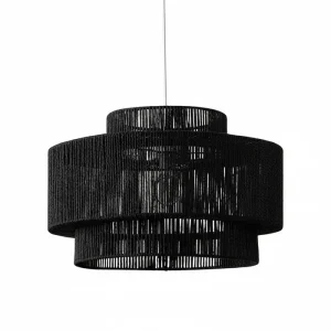 Plafonnier bohème rétro Noir | Collection MORONDAVA