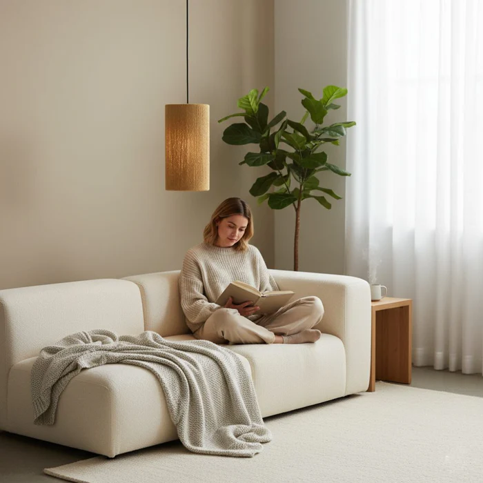 plafonnier_cylindrique_boheme_miel_Collection_ANTALAHA