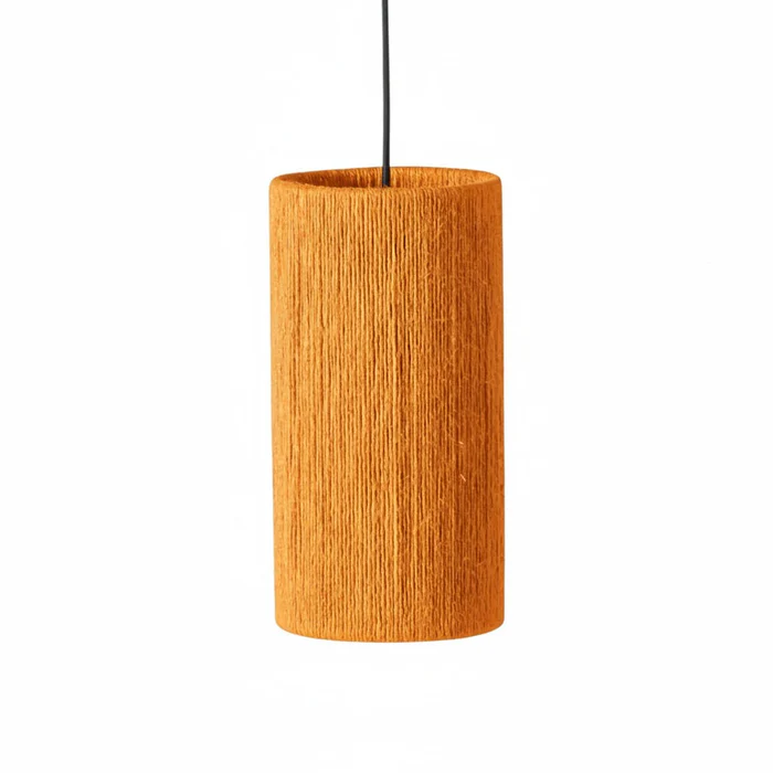 plafonnier_cylindrique_boheme_orange_Collection_ANTALAHA