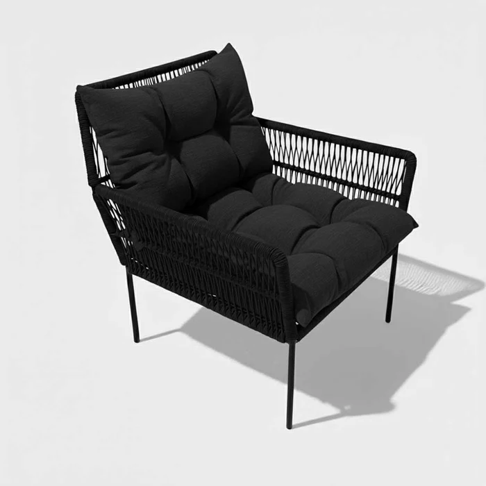 Fauteuil-en-corde-tressee-boheme-Noir-Collection-TANA