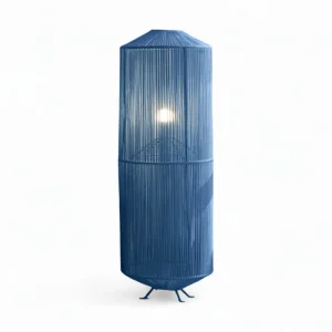 Lampe sur pied bohème chic Bleu Roi | Collection NOSY BE