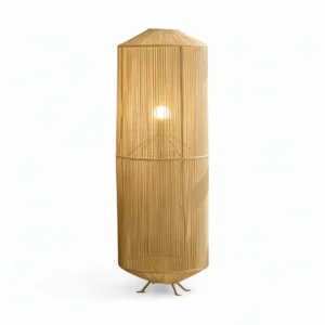 Lampe sur pied bohème chic Miel | Collection NOSY BE