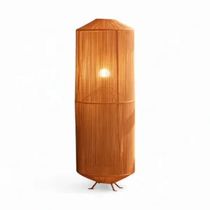 Lampe sur pied bohème chic Orange | Collection NOSY BE