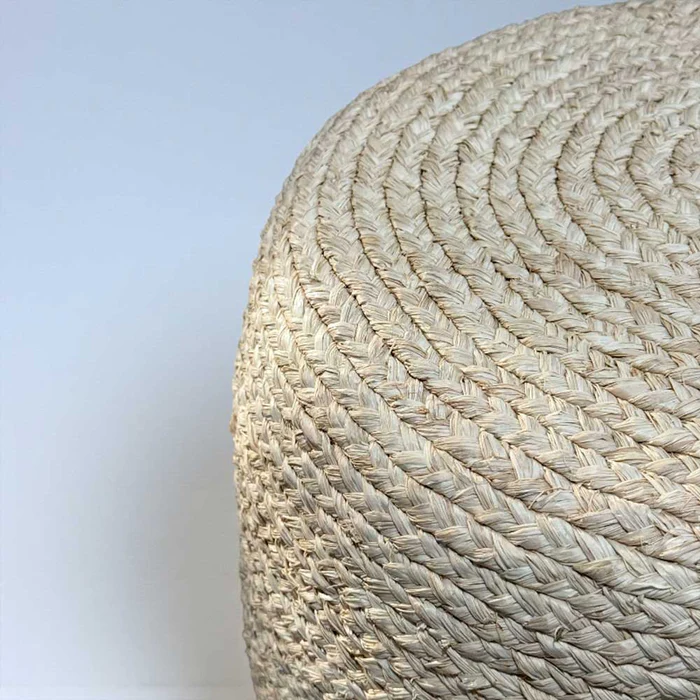 Pouf-raphia-classique