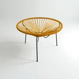 Table basse ronde Miel - bohème chic | 60cm