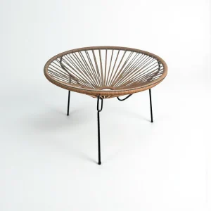 Table basse ronde Cannelle - bohème chic | 60cm