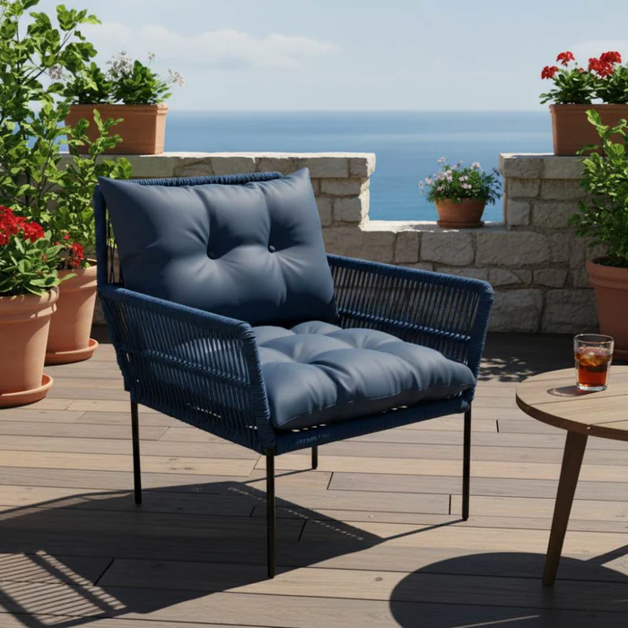 Fauteuil-en-corde-tressee-boheme-Bleu-lagon-amboha