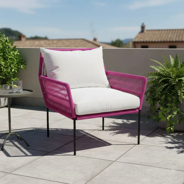 Fauteuil-en-corde-tressee-boheme-fuchsia-amboha