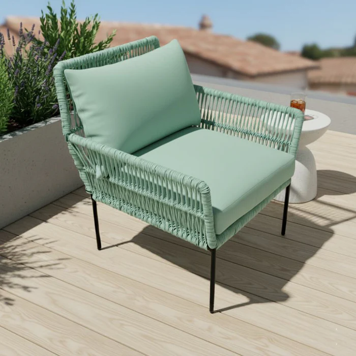 Fauteuil-en-corde-tressee-boheme-Vert-eau-amboha