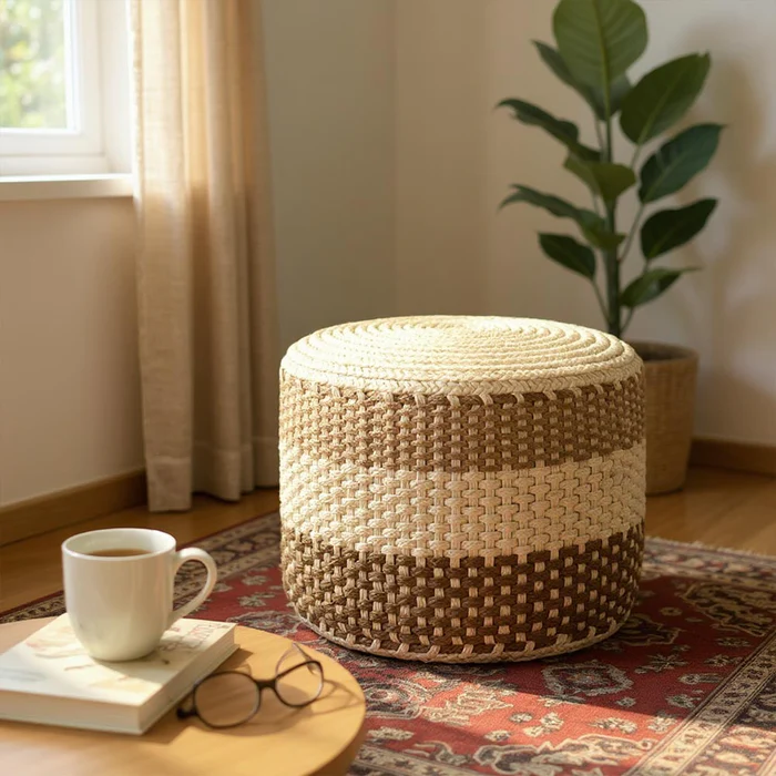 pouf-raphia-deco-interieur